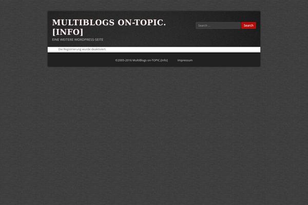 Monaco theme site design template sample