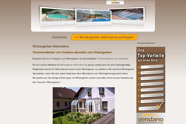 wintergartenalternative.de site used V
