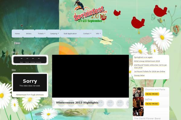 Site using Socials Ignited plugin
