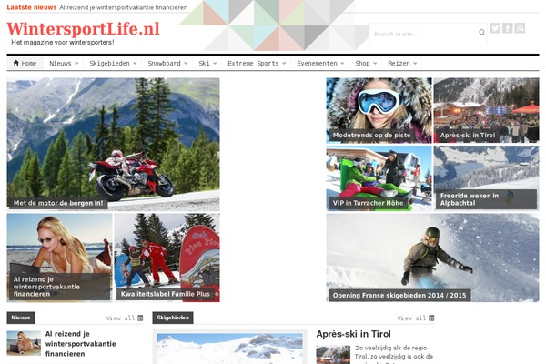 Patterns theme site design template sample