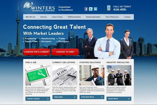 winterstaffing.com site used Winters