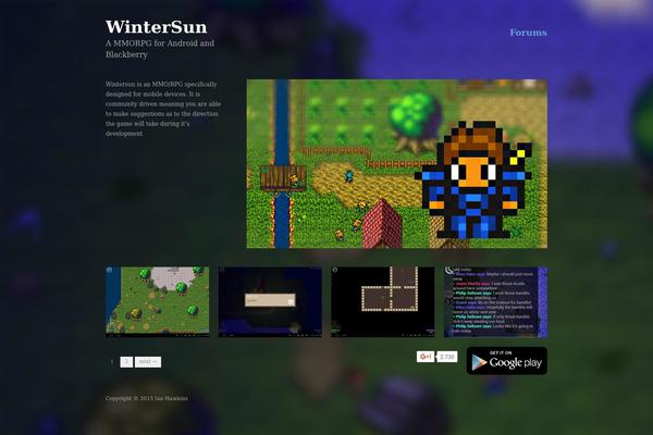 Hatch theme site design template sample