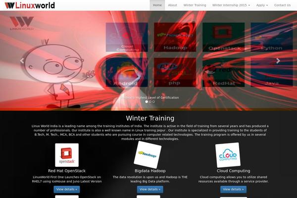 Bootstrap Basic theme site design template sample