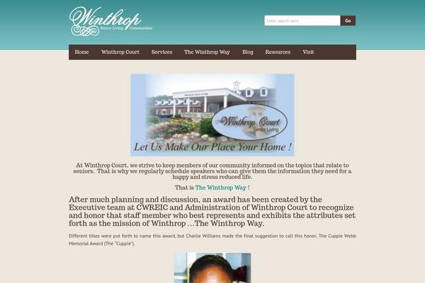 winthropseniorliving.com site used Winthrop