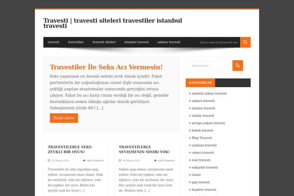 Craft theme site design template sample