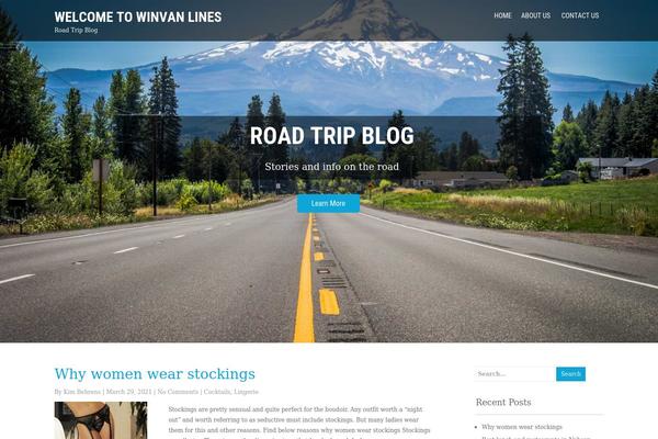 AwesomeOne theme site design template sample