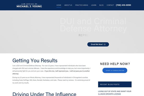 Site using Testimonials-showcase plugin