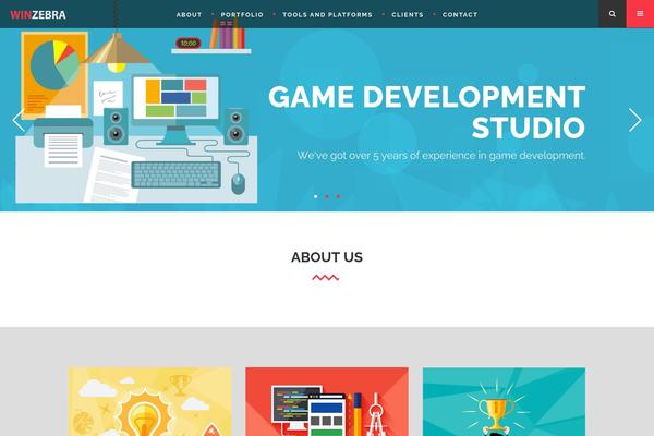 Quadric theme site design template sample
