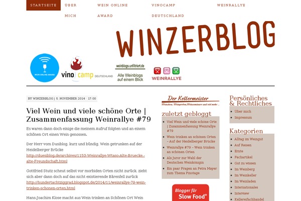 Pilcrow theme site design template sample
