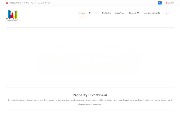 Site using Calpress-pro plugin