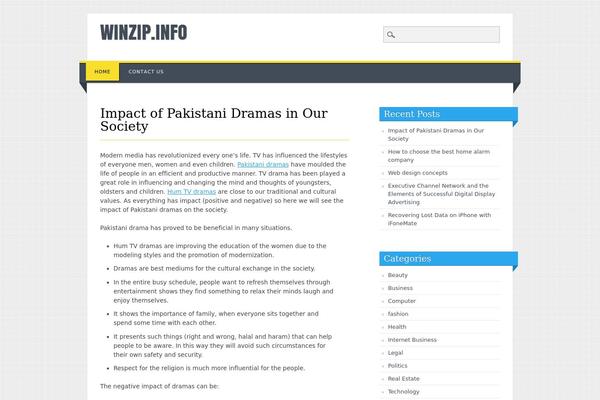 Coco theme site design template sample