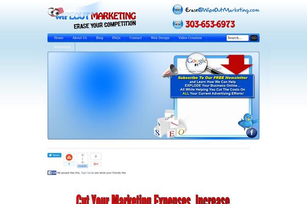 Streamline theme site design template sample