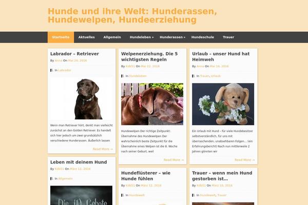 EarthlyTouch theme site design template sample