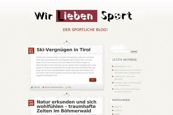 Personalpress theme site design template sample