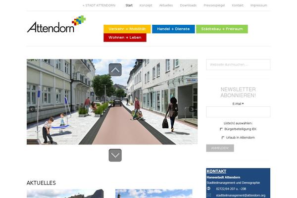 Site using Slidedeck plugin