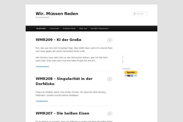 Site using Podlove Web Player plugin