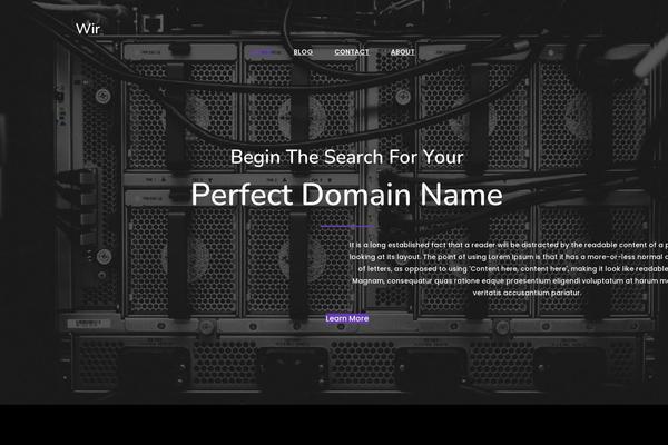 PopularFX theme site design template sample