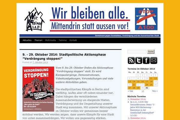 Site using Event Calendar 3 for PHP 5.3 plugin