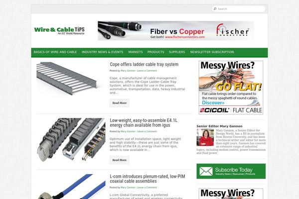 Organic Magazine theme site design template sample