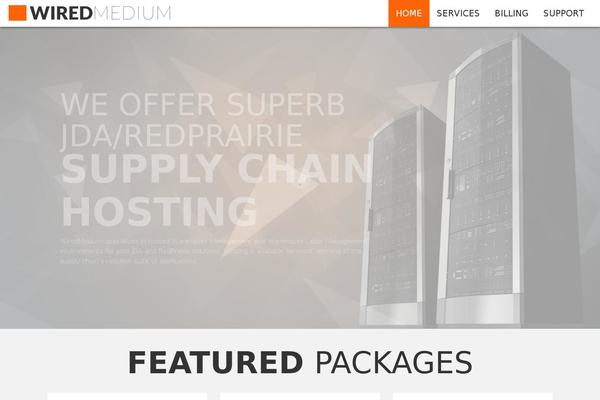 Cherry Framework theme site design template sample