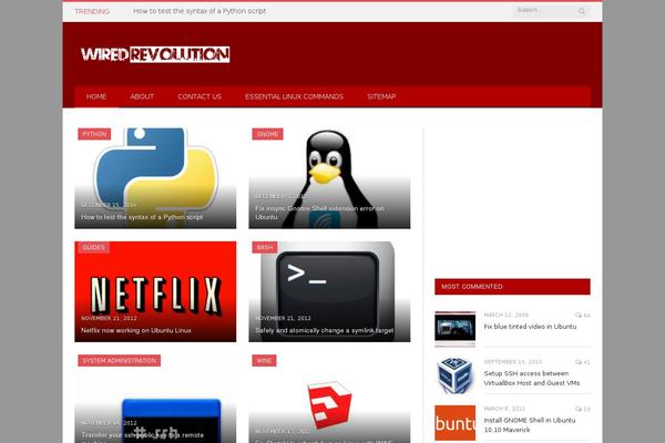 SmartMag theme site design template sample