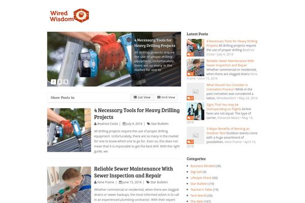 Splash theme site design template sample