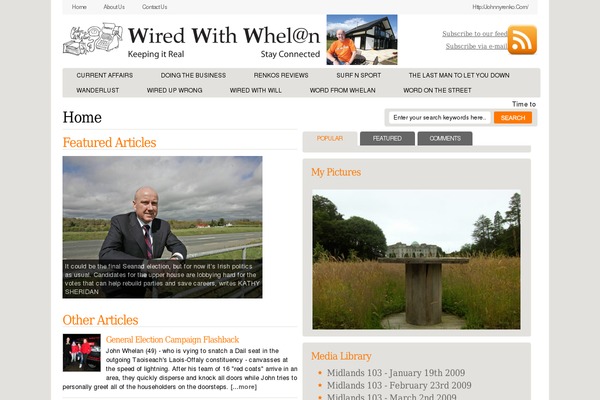 Newspress theme site design template sample