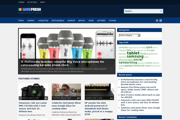 Hitmag-pro theme site design template sample
