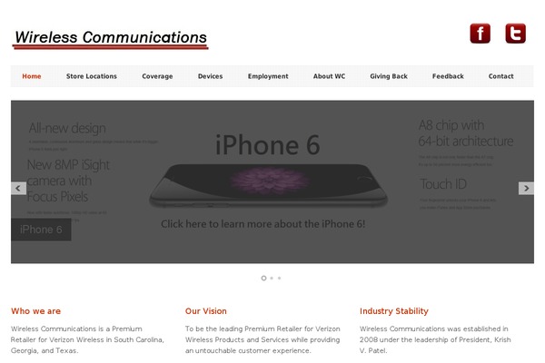 Site using DDSlider plugin