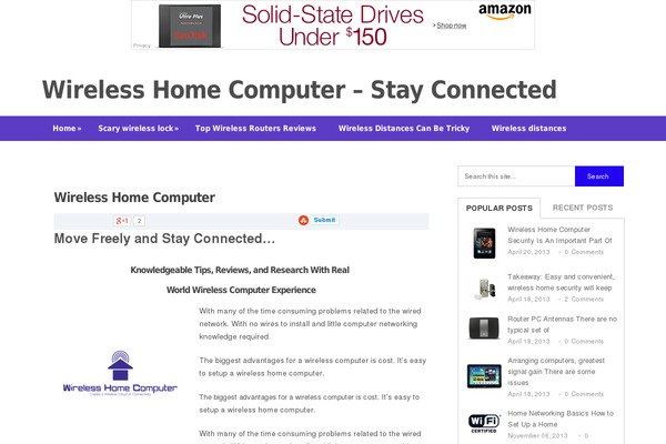 wirelesshomecomputer.com site used Ribbon
