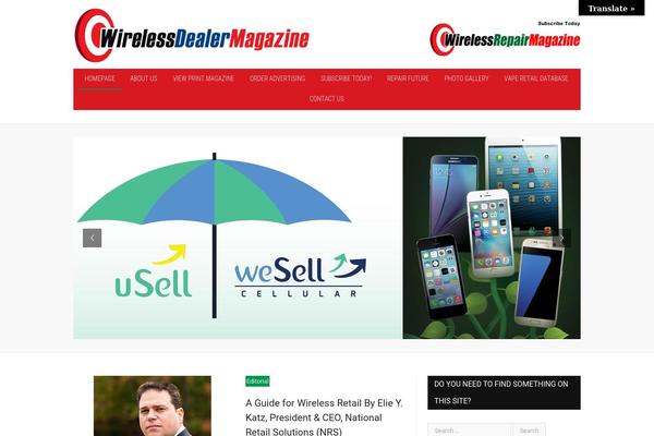 SmartMag theme site design template sample