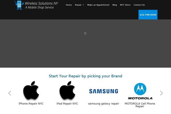 Site using Ap-mega-menu plugin