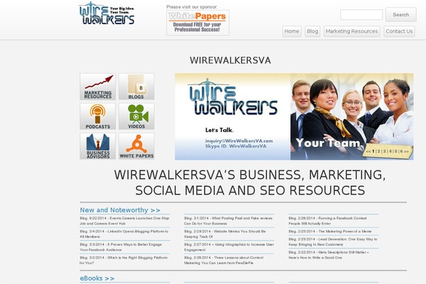 Parallax theme site design template sample
