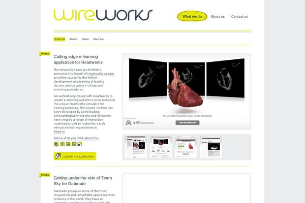 wireworksdigital.co.uk site used Wireworks