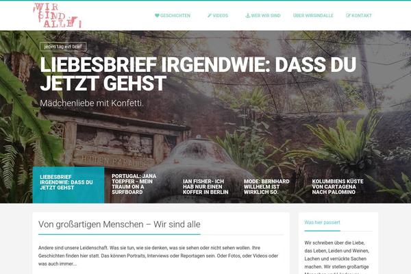 LiteMag theme site design template sample