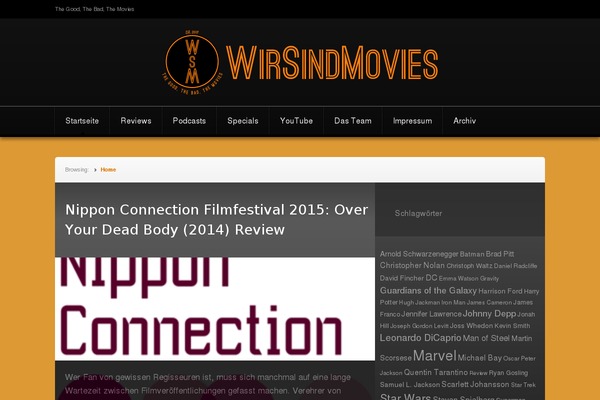 Nuntius theme site design template sample