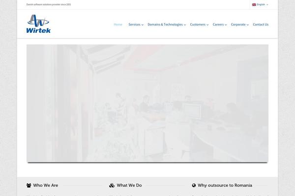 Dante theme site design template sample