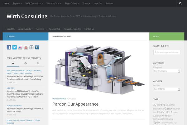 Hueman-pro theme site design template sample