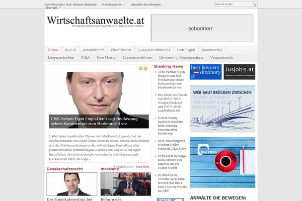 NewsMag theme site design template sample