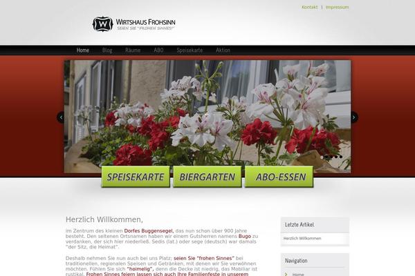 Welcome Inn theme site design template sample