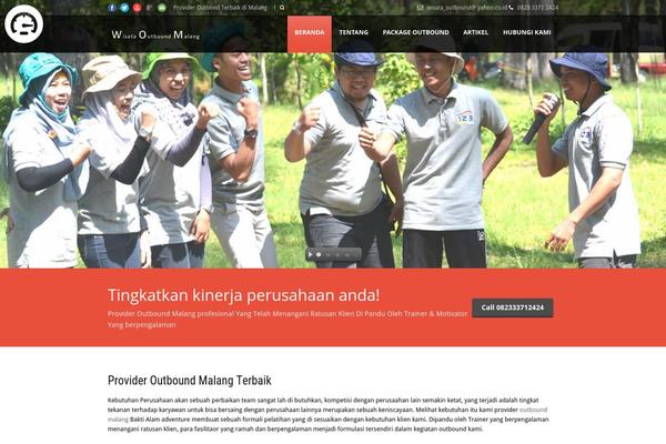 wisataoutboundmalang.com site used Wom