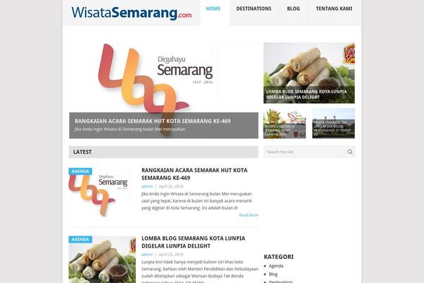 Cerauno theme site design template sample