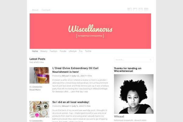 Site using iiRe Social Icons plugin