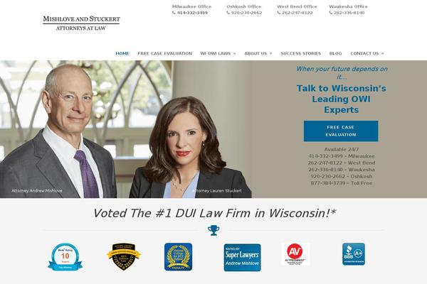 Site using Gdlr-lawyer plugin