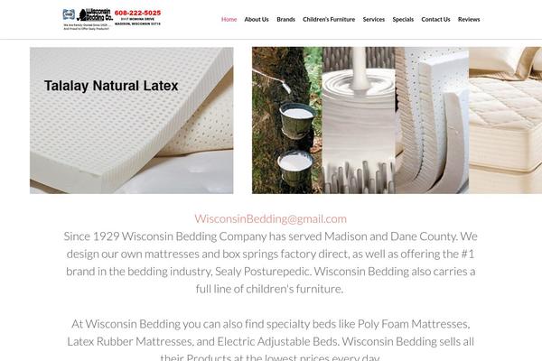 Mist theme site design template sample