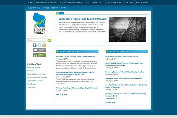 Site using WP-Paginate plugin
