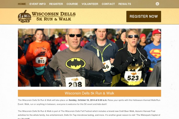 Fest theme site design template sample