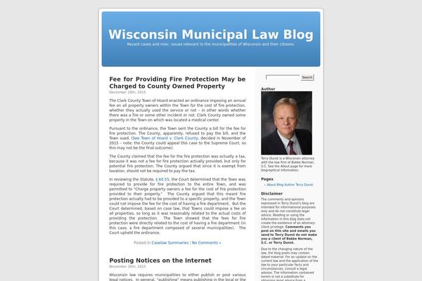 Default theme site design template sample
