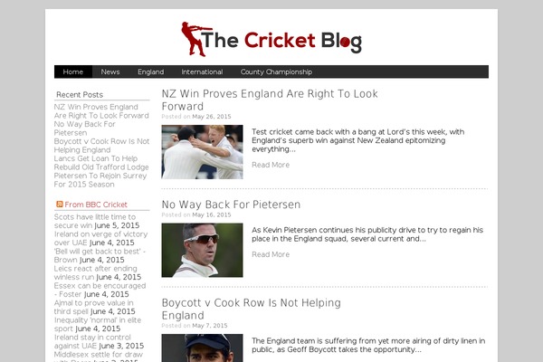 wisdencricketer.com site used NewMedia