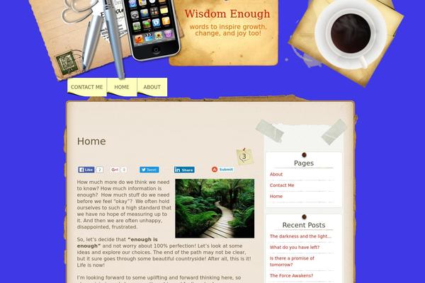 Desk Mess Mirrored theme site design template sample